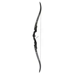 Mybo Pathfinder 17" Recurve Riser -Bow Master Supplies 17 complete black web