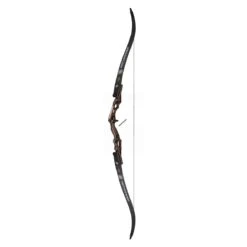Mybo Pathfinder 19" Recurve Riser -Bow Master Supplies 19 complete bronze web