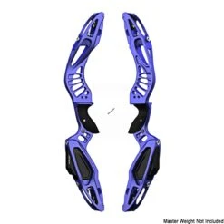 Mybo MYKAN 25" Barebow Riser -Bow Master Supplies 846167 blue combined mykan barebow