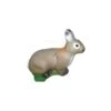Natur Foam 3D Target - Rabbit Sitting 2 -Bow Master Supplies NAT036