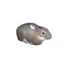 Natur Foam 3D Target - Rabbit Lying -Bow Master Supplies NAT038
