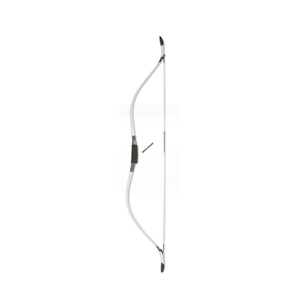 White Feather Touch 44" Horse Bow 3 White Feather Touch 44" Horse Bow