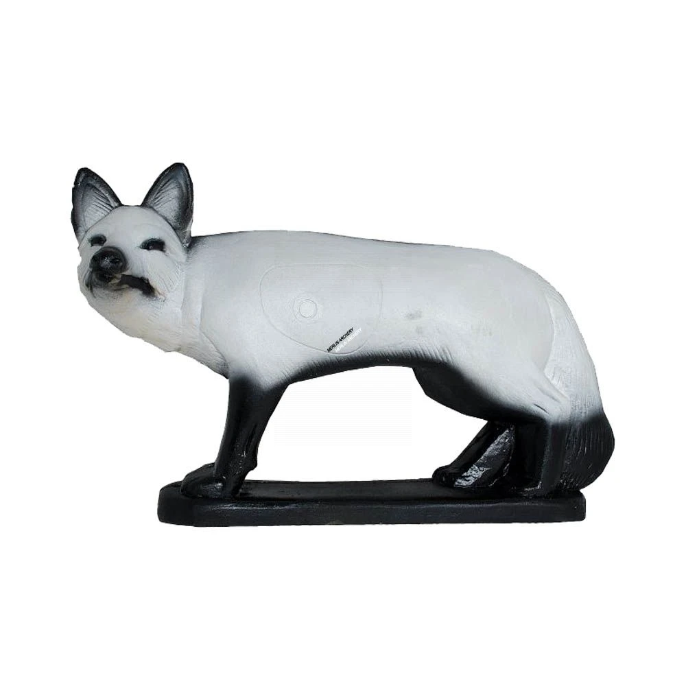 Wildlife 3D Target - Fox Standing White 3 Wildlife 3D Target - Fox Standing White
