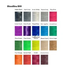 Reign Cable Only (Pair) -Bow Master Supplies b99 colour chart 1 3