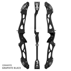 Mybo Elite 25" Recurve Riser 2024 -Bow Master Supplies elite graphite black 852599