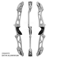 Mybo Elite 25" Recurve Riser 2024 -Bow Master Supplies elite satin aluminium 852610