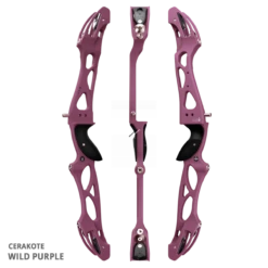 Mybo Elite 25" Recurve Riser 2024 -Bow Master Supplies elite wild purple 852615
