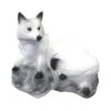 SRT 3D Target - Fox White Bedded -Bow Master Supplies fox white bedded 1