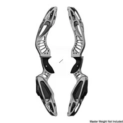 Mybo MYKAN 25" Barebow Riser -Bow Master Supplies grey combined mykan barebow