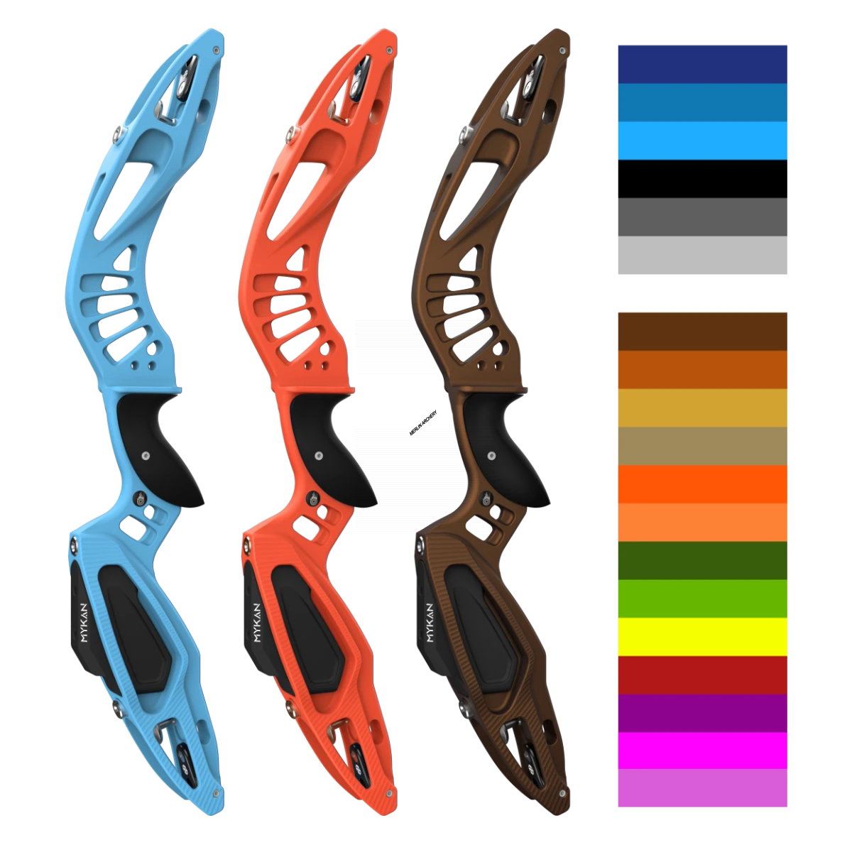 Mybo MYKAN 25" Barebow Riser 2024 3 Mybo MYKAN 25" Barebow Riser 2024