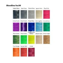 Reign Cable Only (Single Piece) -Bow Master Supplies vec99 colour chart 1 4