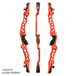 Mybo Wave XL 27" Recurve Riser 2024 -Bow Master Supplies wave xl 27 glow orange 852594