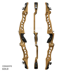 Mybo Wave XL 27" Recurve Riser 2024 -Bow Master Supplies wave xl 27 gold 852587