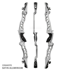 Mybo Wave XL 27" Recurve Riser 2024 -Bow Master Supplies wave xl satin aluminium 852590