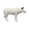 SRT 3D Target - White Wolf -Bow Master Supplies white wolf 1